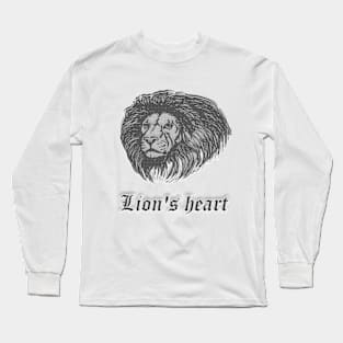 Lion "Lion's heart" Long Sleeve T-Shirt